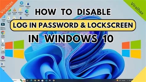 How To Disable Login Password Windows 10 Disable Lock Screen Windows