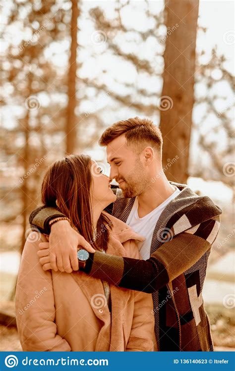 Young Beautiful Couple In Love Stock Image - Image of lifestyle ...