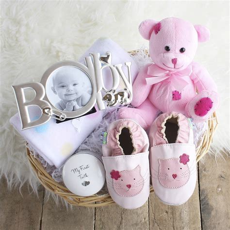 We pray that you will enjoy your new little gift from god, and that you'll be blessed with the wisdom to be great parents. deluxe girl new baby gift basket by snuggle feet ...