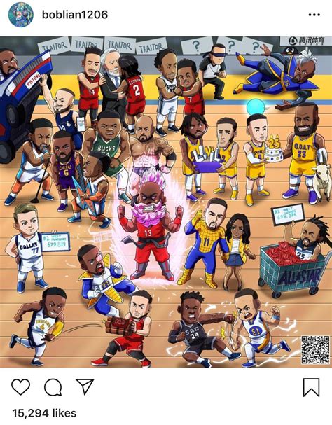 Art Nba Caricature Basketball Is Life Basketball Legends Nba