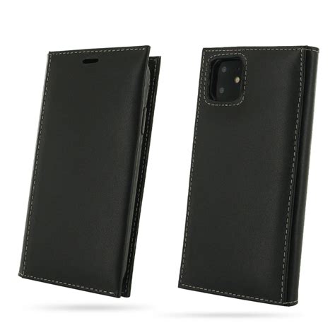 They're made from specially tanned and finished european leather, so the outside feels soft to the touch and develops a natural patina over time. iPhone 11 Folio Flip Wallet Case :: PDair Leather ...