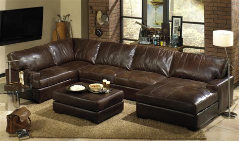 Comfortable Leather Couch With Chaise Reviews Top