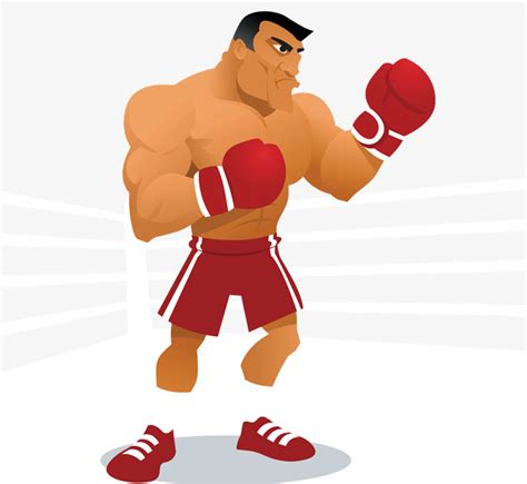Boxer Clipart Boxing Player Boxer Boxing Player Transparent Free For