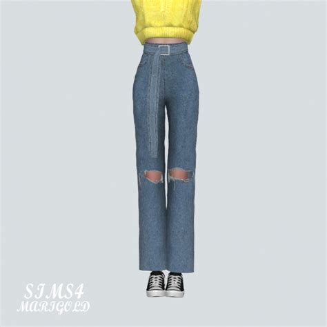 Male Destroyed Jeans At Marigold Sims 4 Updates 1cc