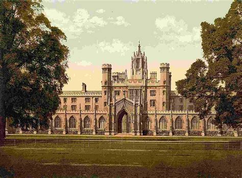 St Johns College Cambridge Leafriver Prints And Photos Reizen Turijn