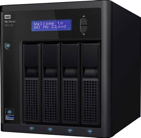Wd My Cloud™ Pro Pr4100 Nas Server 24 Tb 2 Bay Geïntegreerd Display