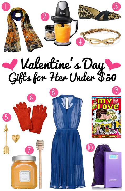 This roundup list contains the most unique and affordable valentine gift ideas for women under $50. Valentine's Day Gifts For Her Under $50 | Ebates Blog