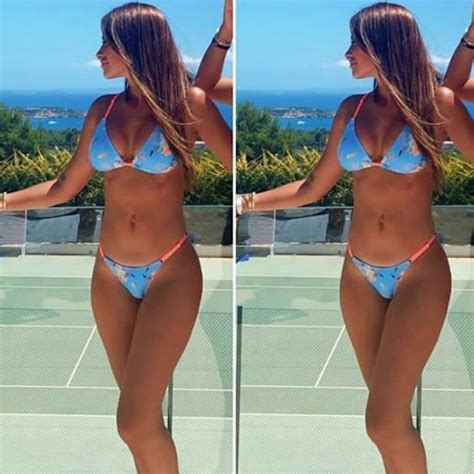 Nada la frena la esposa de Messi impactó con fotos en bikini MDZ Online