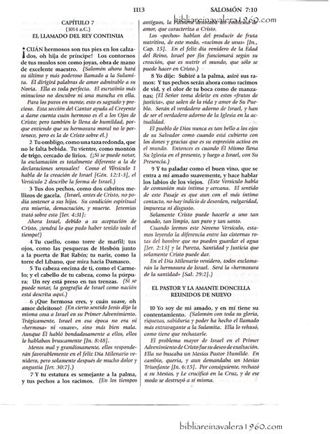 Cantares 7 Na Linguagem De Hoje