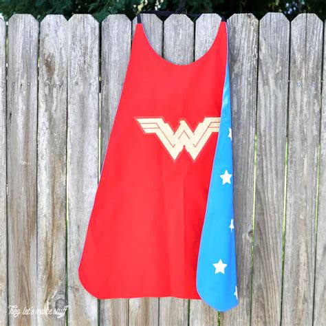 Sew A Wonder Woman Cape Cut Files For New Wonder Woman Logo