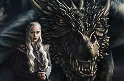 Game Of Thrones Wallpaper Daenerys Dragons