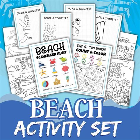 At The Beach Worksheets For Kids Hawaii Travel With Kids