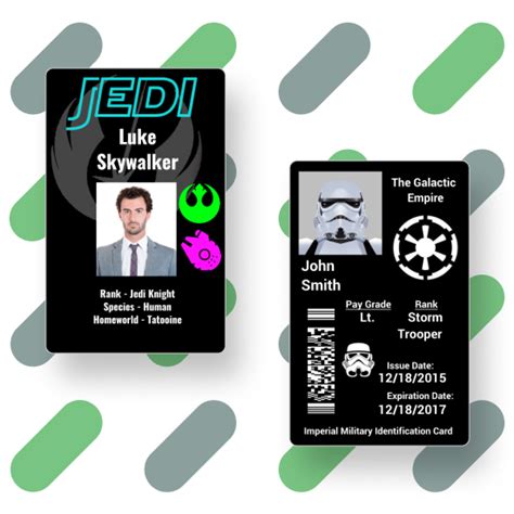 Custom Novelty Id Card Templates And Badge Maker Idcreator