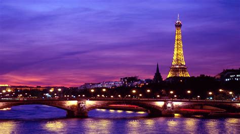 🔥 Download Eiffel Tower At Night Hd Wallpaper Background Image By
