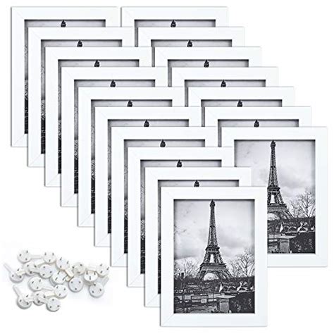 Upsimples 5x7 Picture Frame With Real Glassbulk Photo Frames For Wall