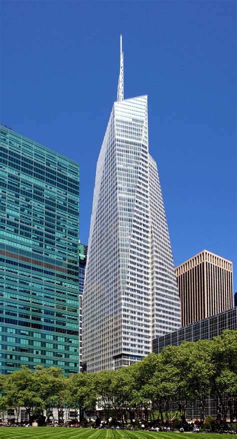 Bank Of America Tower The Skyscraper Center In 2020 Skyscraper