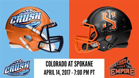 Week 9 Colorado Crush At Spokane Empire Youtube