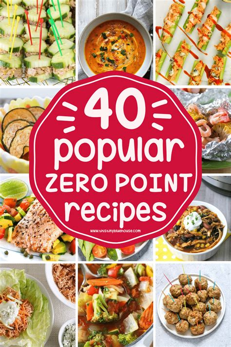 40 Popular Zero Point Weight Watchers Meals And Snacks You Need To Know