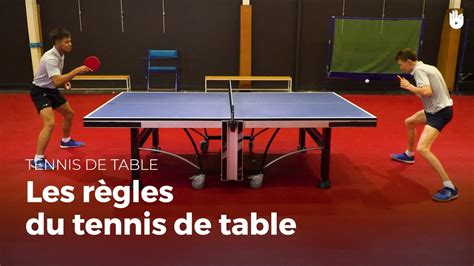 Apprendre Les Règles Du Tennis De Table Comment Jouer Au Tennis De Table Sikana
