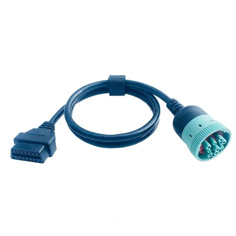 Green Connector J1939 Type 2 J1939 9 Pin Deutsch To Obd2 Cable Buy