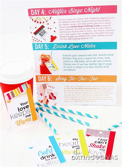 Divas 30 Day Love Challenge Printable Pack