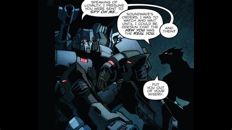 Megatron Tells Ravage Why Hes An Autobot Comic Dub Transformers Mtmte