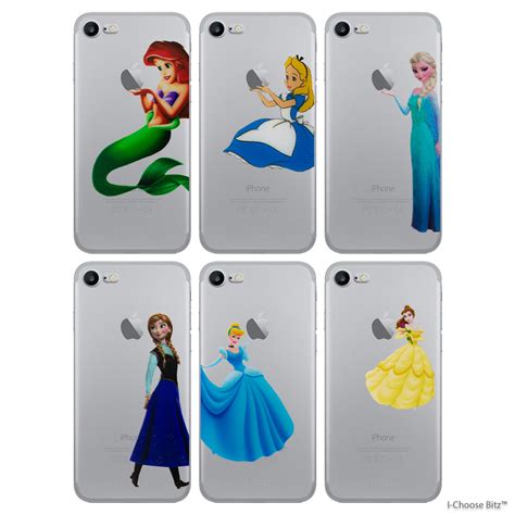 Cute Disney Princess Casecover For Iphone 66s Screen