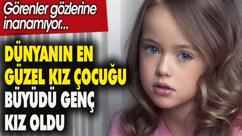 Görenler gözlerine inanamadı Dünyanın en güzel kız çocuğu büyüdü genç