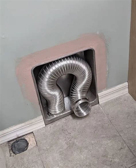 How To Set Up A Dryer Vent Hose In Tight Space