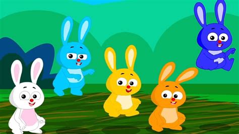 Five Little Rabbits Nursery Rhymes Baby Songs For Children Kids