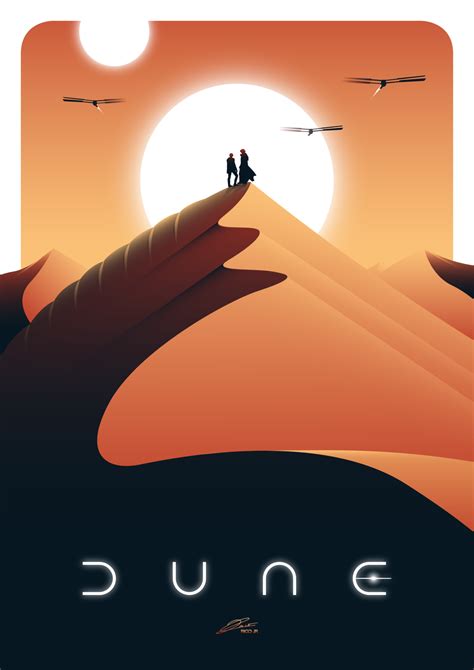 Dune Poster Art Rico Jr Posterspy
