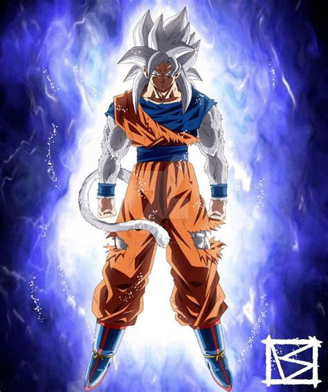Ssj4 Goku Ultra Instinct Mastered Dragon Ball Super Personagens De