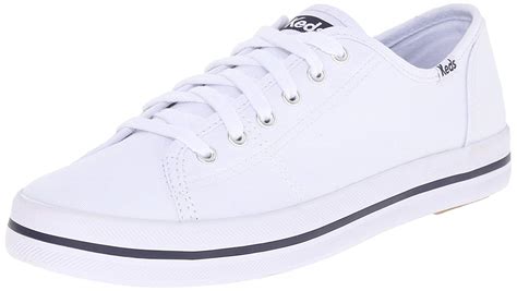 Keds Womens Kickstart Low Top Lace Up Fashion Sneakers White Size 70