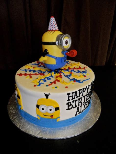 Despicable Me Minions Birthday Cake Gala Bakery San Lorenzo Ca