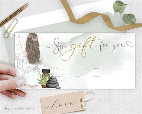 Printable Massage Gift Certificate Template Printable Templates Hot
