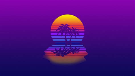 2560x1440 Sunset Retrowave Synthwave 1440p Resolution Wallpaper Hd