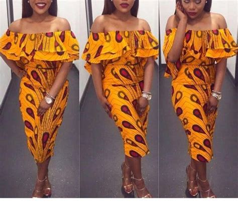 50 Best African Print Dresses And Where To Get Them Ankara Africans And Shoulder Dress