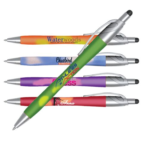 Promotional Color Changing Mood Penstylus With Full Color Imprint