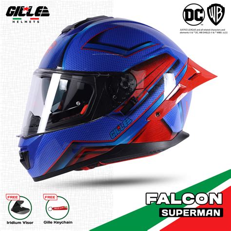 Gille Helmet 883 Falcon Superman Motorcycle Helmets Full Face Dual