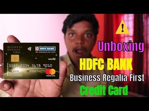 Check spelling or type a new query. Hdfc Bank Business Regalia First Credit Card Unboxing 👑 - YouTube