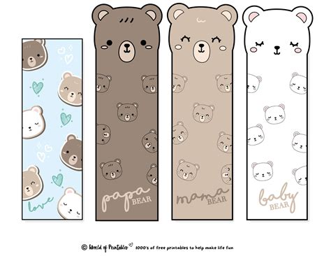 cute bookmarks 80 cute printable bookmarks world of printables