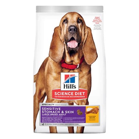 Hills Science Diet Adult Large Breed Sensitive Stomach And Skin Dry Dog