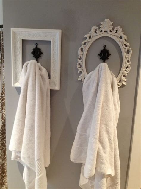 Towel organizer (via shelterness) 7 of 12. 50+ Amazing Shabby Chic Bathroom Ideas - Noted List