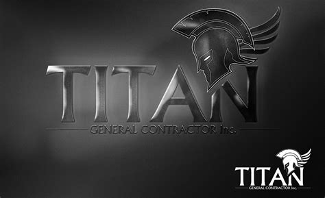Bold Serious Construction Company Logo Design For Titan By Fertouch