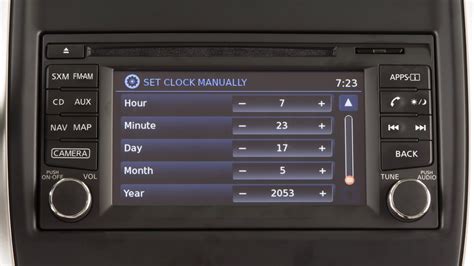 2018 Nissan Frontier Control Panel And Touch Screen Overview If So