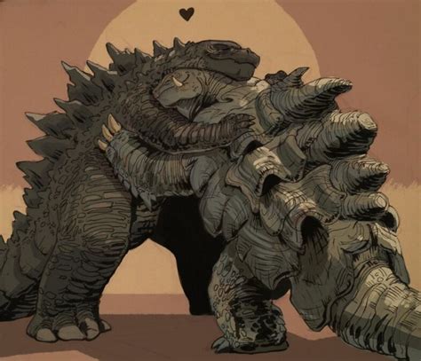 P chibi godzilla x femuto. Godzilla and Gamera BFF's | Godzilla | Pinterest | Godzilla and Bff