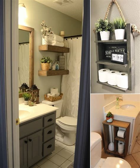 Installation of sanitary equipment, furniture and accessories completes the diy bathroom remodel. 10 DIY Wood Projects for Your Bathroom