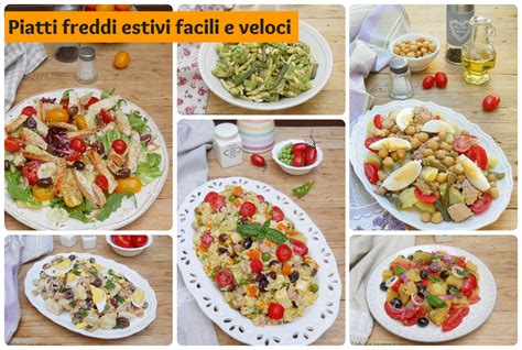 PIATTI FREDDI ESTIVI VELOCI E FACILI Ricette Fresche E Sfiziose