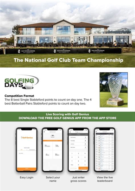 Golf Genius App Store Golfgenius Using The Mobile And Ipad Apps