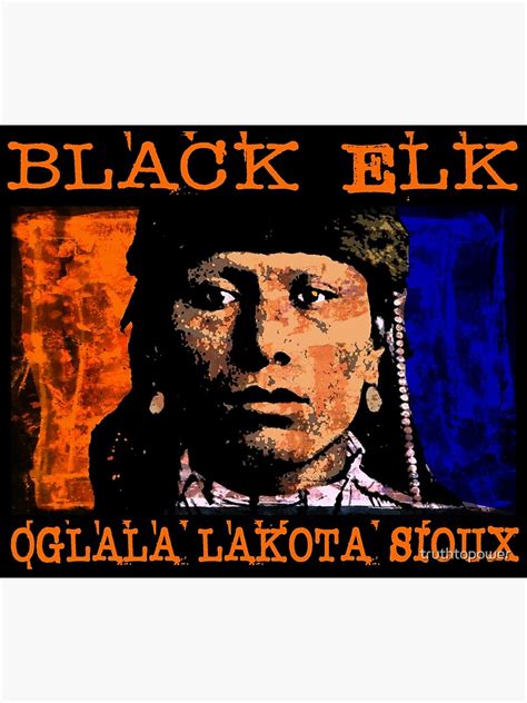 Black Elk Oglala Lakota Sioux Photographic Print For Sale By